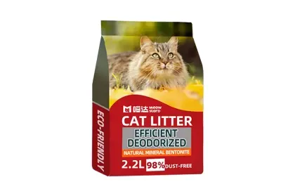 corn and cassava cat litter