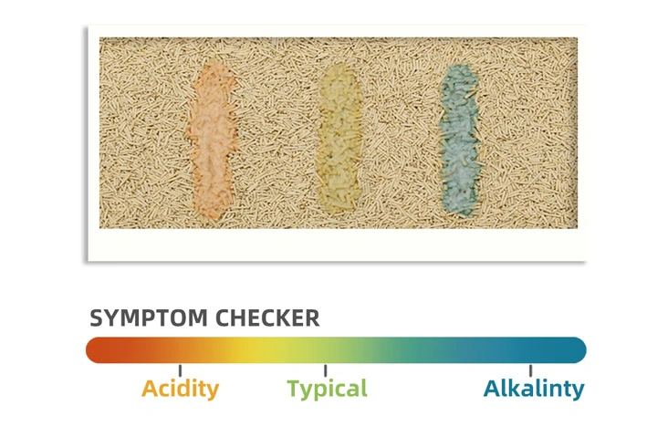 Health Indicating Cat Litter